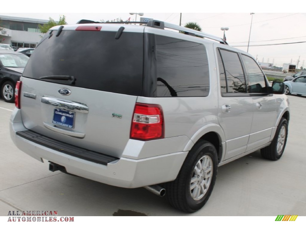 2012 Expedition Limited - Ingot Silver Metallic / Charcoal Black photo #9