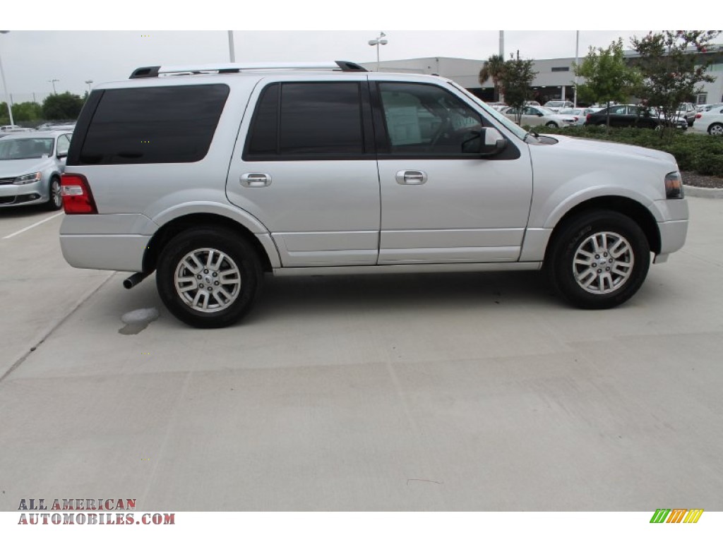2012 Expedition Limited - Ingot Silver Metallic / Charcoal Black photo #10