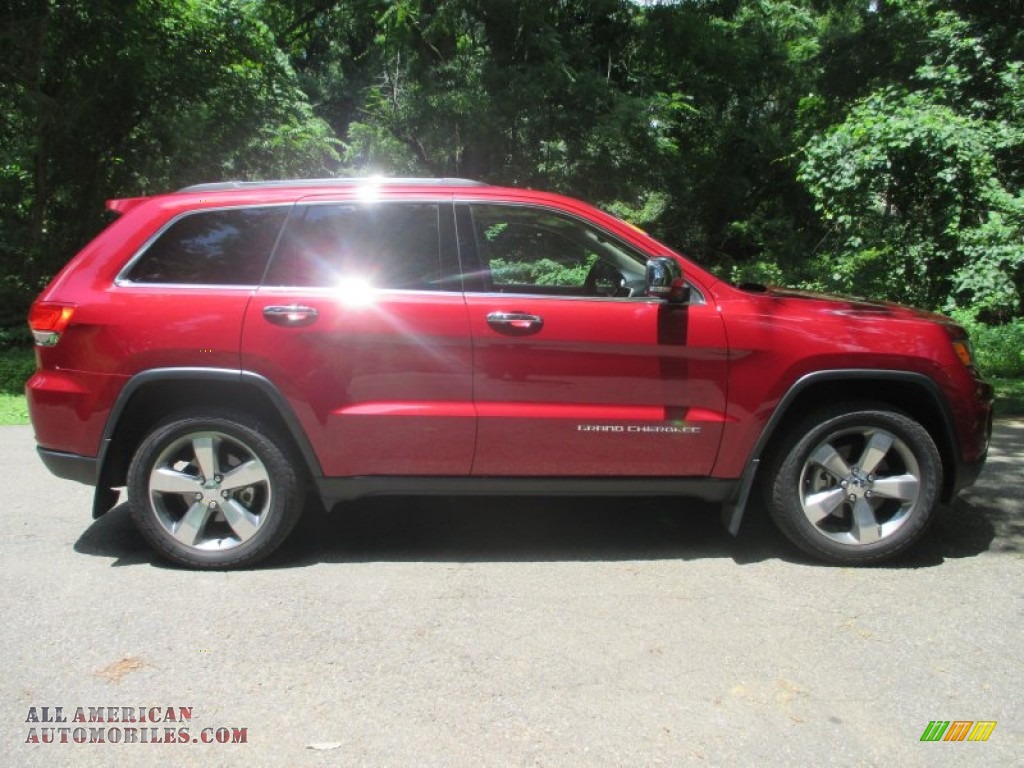 2014 Grand Cherokee Limited 4x4 - Deep Cherry Red Crystal Pearl / New Zealand Black/Light Frost photo #1