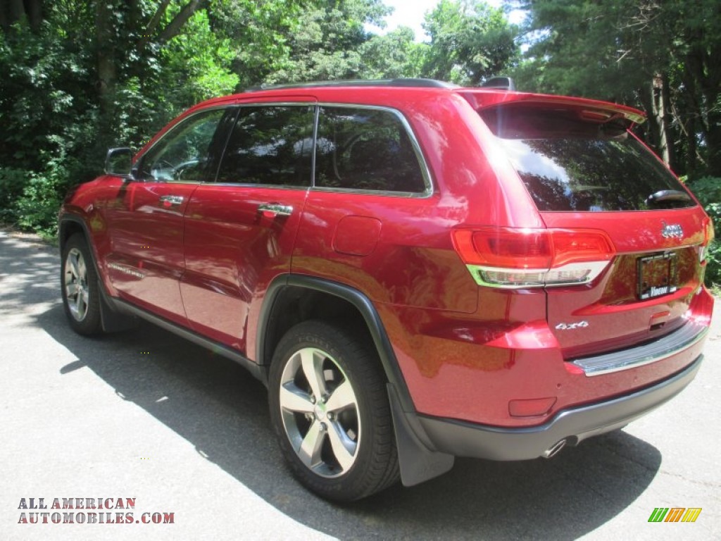 2014 Grand Cherokee Limited 4x4 - Deep Cherry Red Crystal Pearl / New Zealand Black/Light Frost photo #6