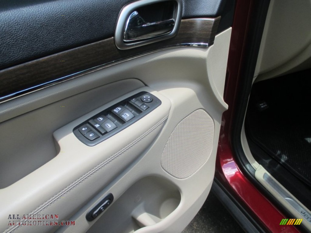 2014 Grand Cherokee Limited 4x4 - Deep Cherry Red Crystal Pearl / New Zealand Black/Light Frost photo #24
