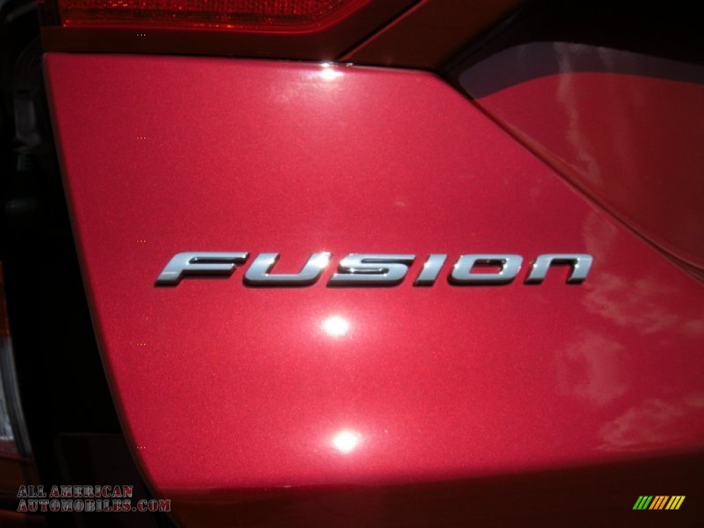 2014 Fusion SE EcoBoost - Ruby Red / Dune photo #14