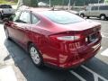 Ford Fusion S Ruby Red Metallic photo #3