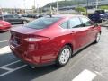 Ford Fusion S Ruby Red Metallic photo #5