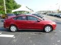 Ford Fusion S Ruby Red Metallic photo #6
