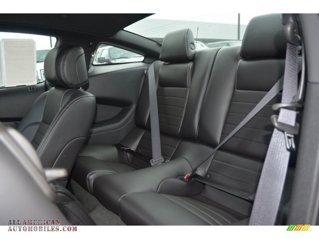 2014 Mustang V6 Premium Coupe - Sterling Gray / Charcoal Black photo #8