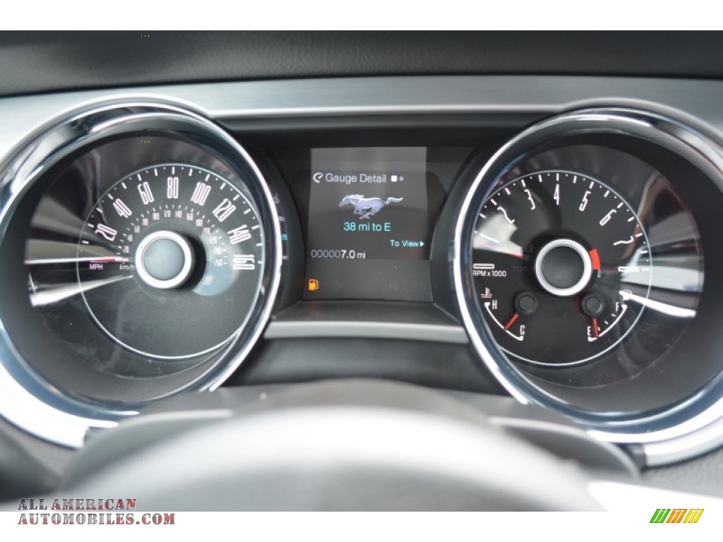 2014 Mustang V6 Premium Coupe - Sterling Gray / Charcoal Black photo #19