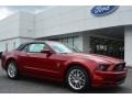 Ford Mustang V6 Premium Convertible Ruby Red photo #1