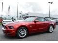 Ford Mustang V6 Premium Convertible Ruby Red photo #3