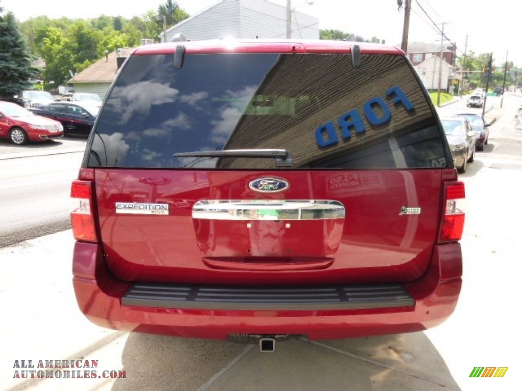 2014 Expedition Limited 4x4 - Ruby Red / Charcoal Black photo #5
