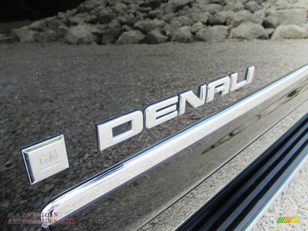 2008 Yukon Denali AWD - Onyx Black / Cocoa/Light Cashmere photo #4