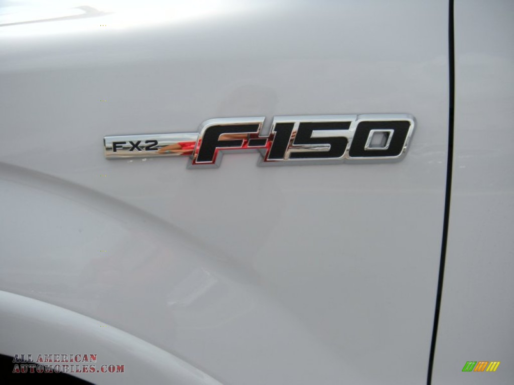 2014 F150 FX2 SuperCrew - Oxford White / Black photo #13