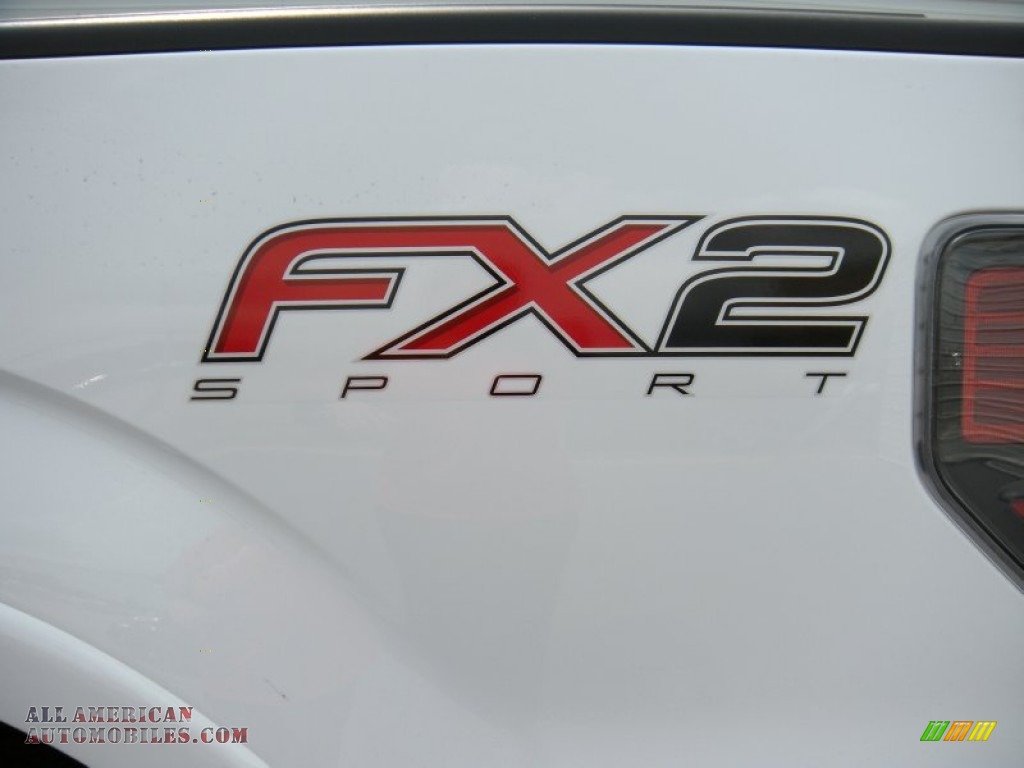 2014 F150 FX2 SuperCrew - Oxford White / Black photo #15