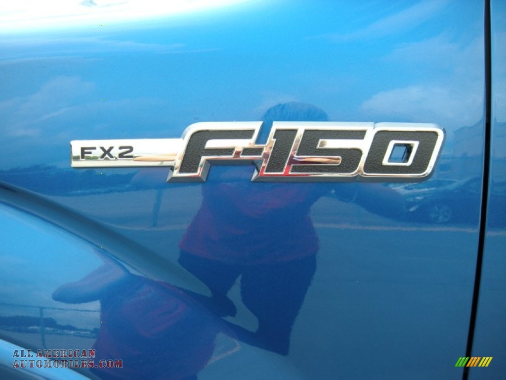 2014 F150 FX2 SuperCrew - Blue Flame / Black photo #14
