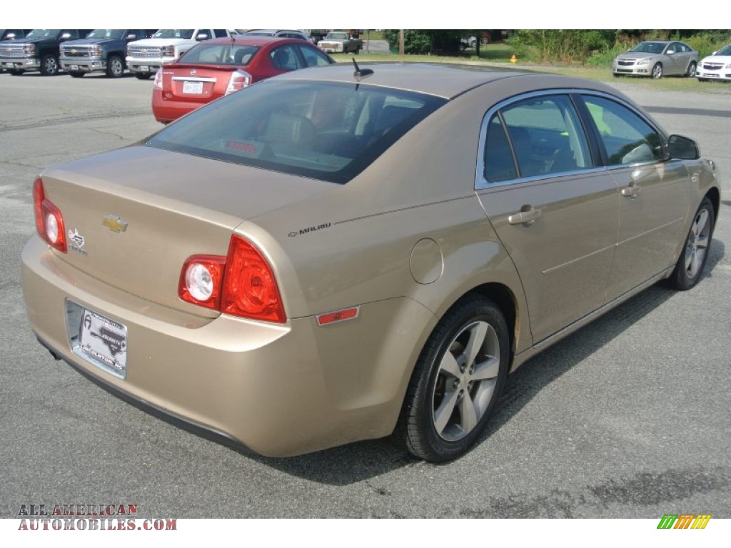 2008 Malibu LT Sedan - Sandstone Metallic / Ebony photo #5