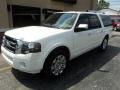 Ford Expedition EL Limited 4x4 White Platinum Tri-Coat photo #1