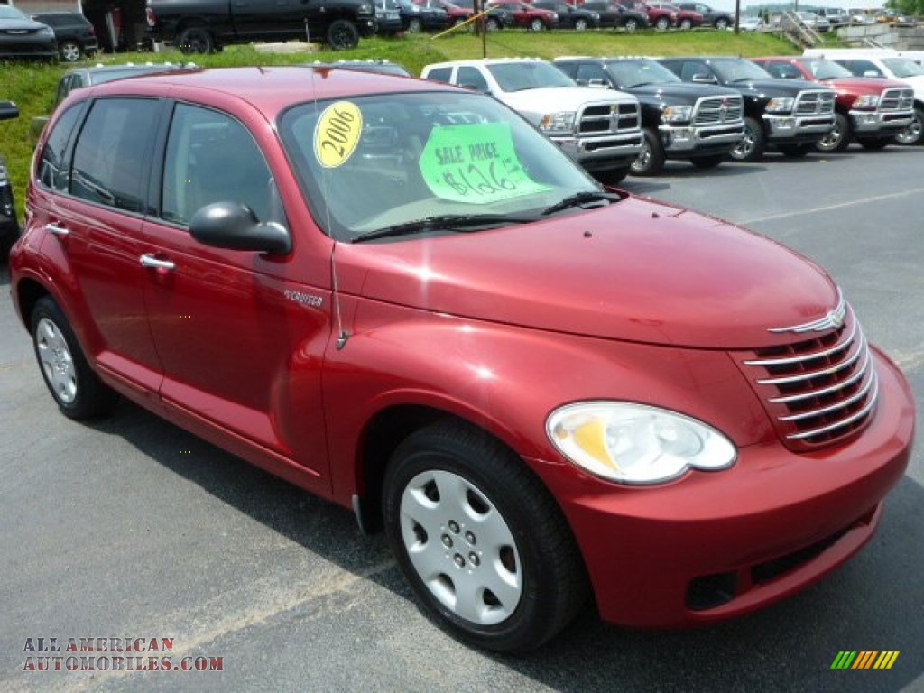 2006 PT Cruiser Touring - Inferno Red Crystal Pearl / Pastel Pebble Beige photo #7