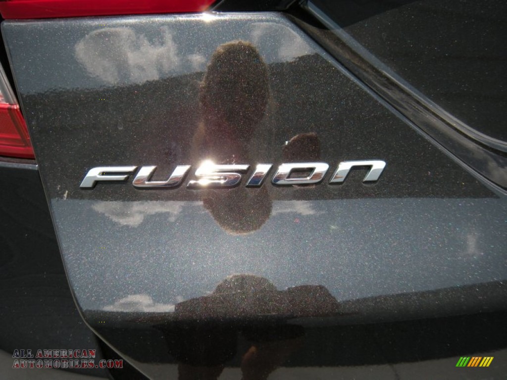 2014 Fusion Titanium - Tuxedo Black / Charcoal Black photo #14