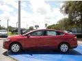Ford Fusion S Ruby Red photo #2