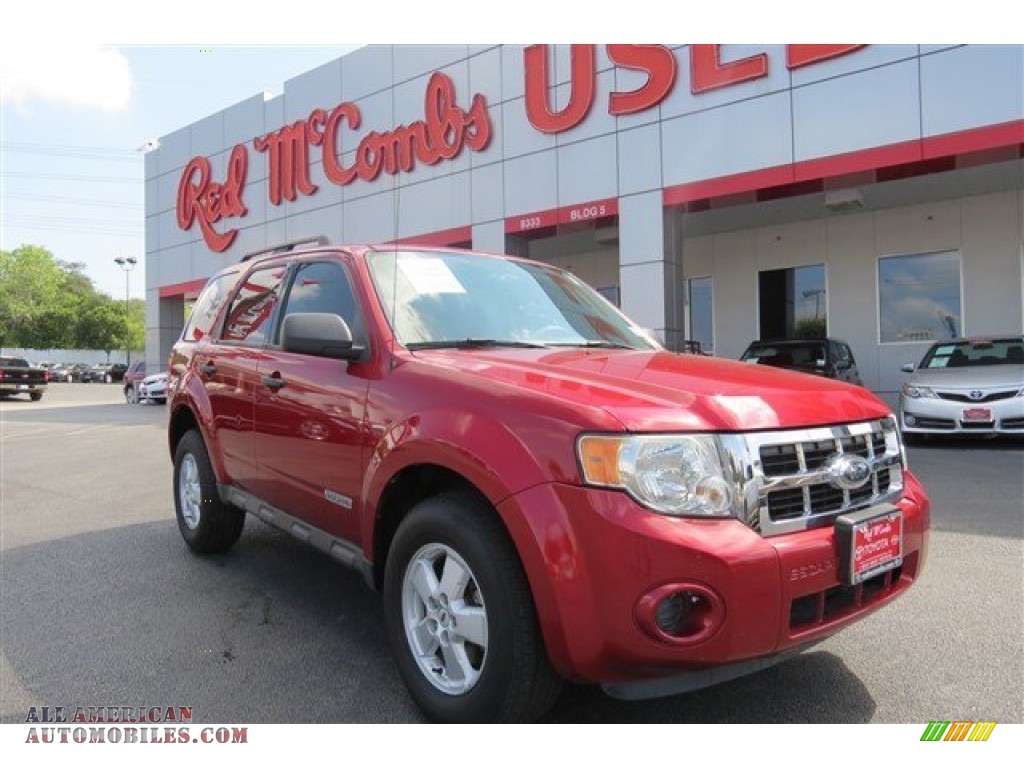 Redfire Metallic / Charcoal Ford Escape XLS