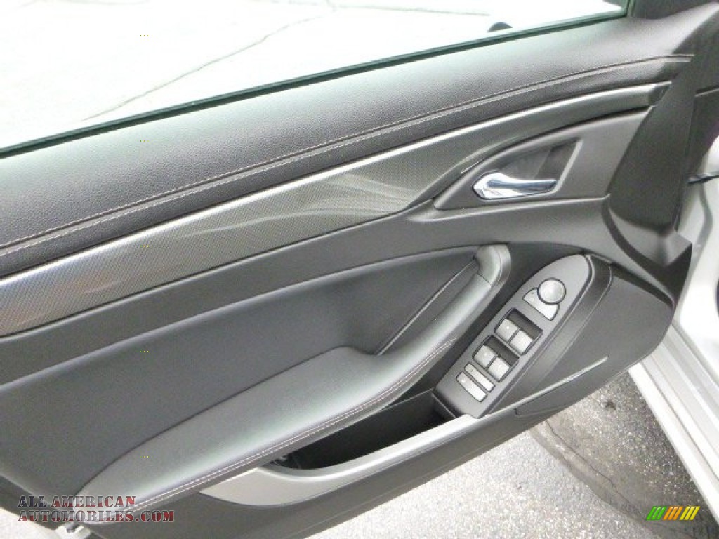 2012 CTS 4 3.0 AWD Sedan - Radiant Silver Metallic / Ebony/Ebony photo #14