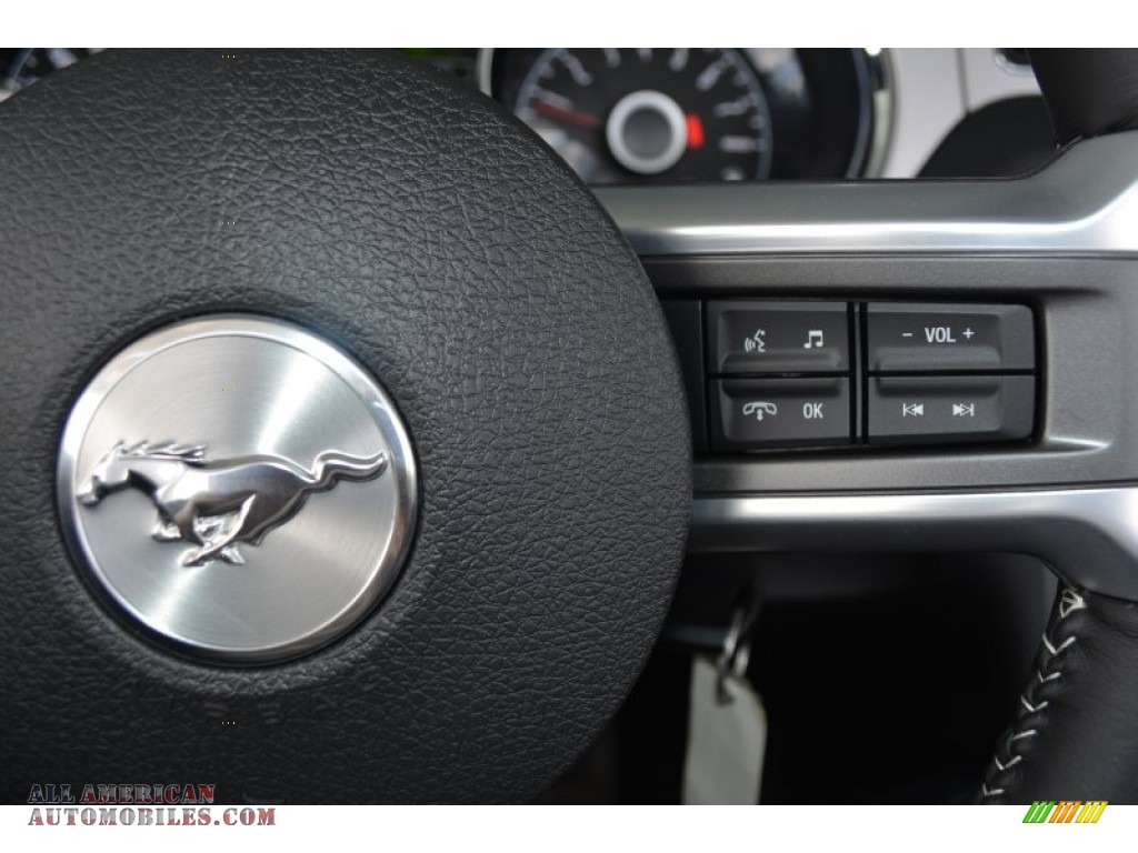 2014 Mustang V6 Premium Convertible - Sterling Gray / Charcoal Black photo #23