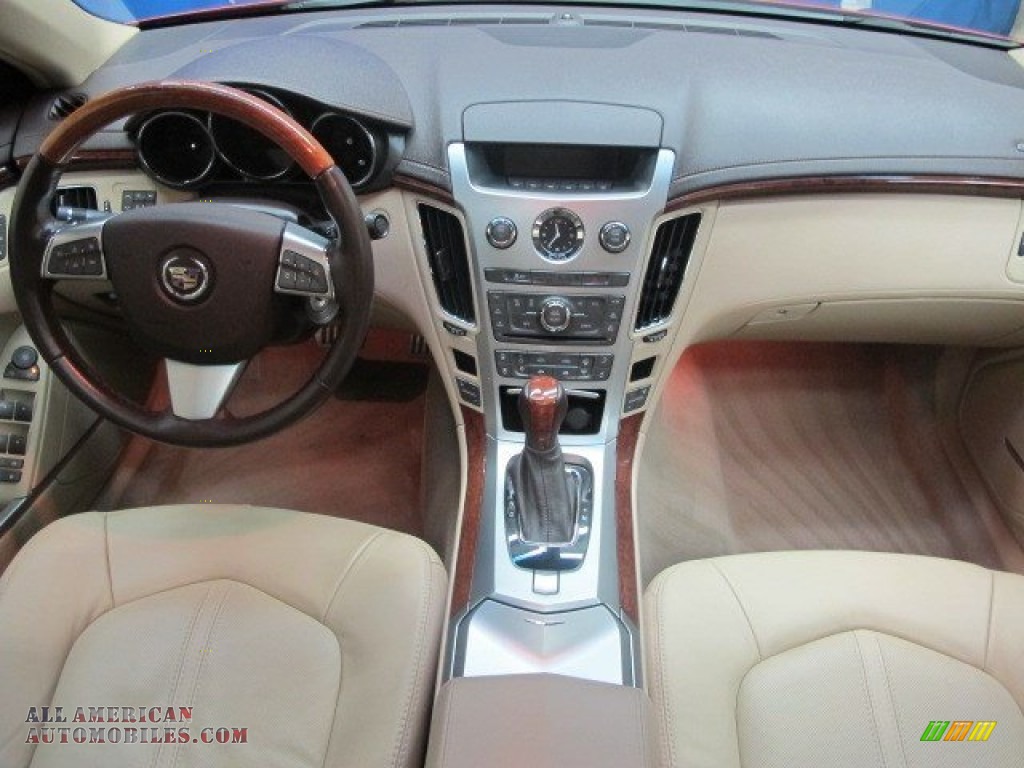 2013 CTS 4 3.0 AWD Sedan - Crystal Red Tintcoat / Cashmere/Cocoa photo #26