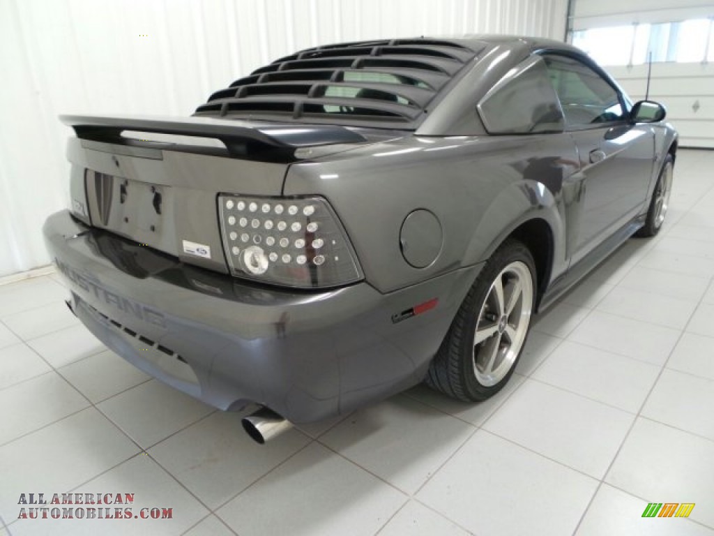 2003 Mustang Mach 1 Coupe - Dark Shadow Grey Metallic / Dark Charcoal photo #7
