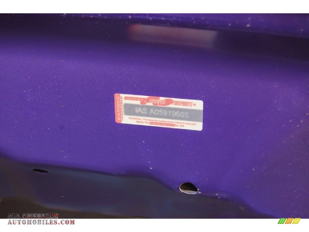 2013 Challenger SRT8 Core - Plum Crazy Pearl / Dark Slate Gray photo #50
