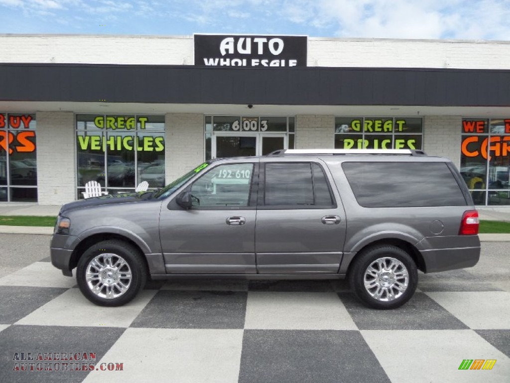 Sterling Gray Metallic / Charcoal Black Ford Expedition EL Limited
