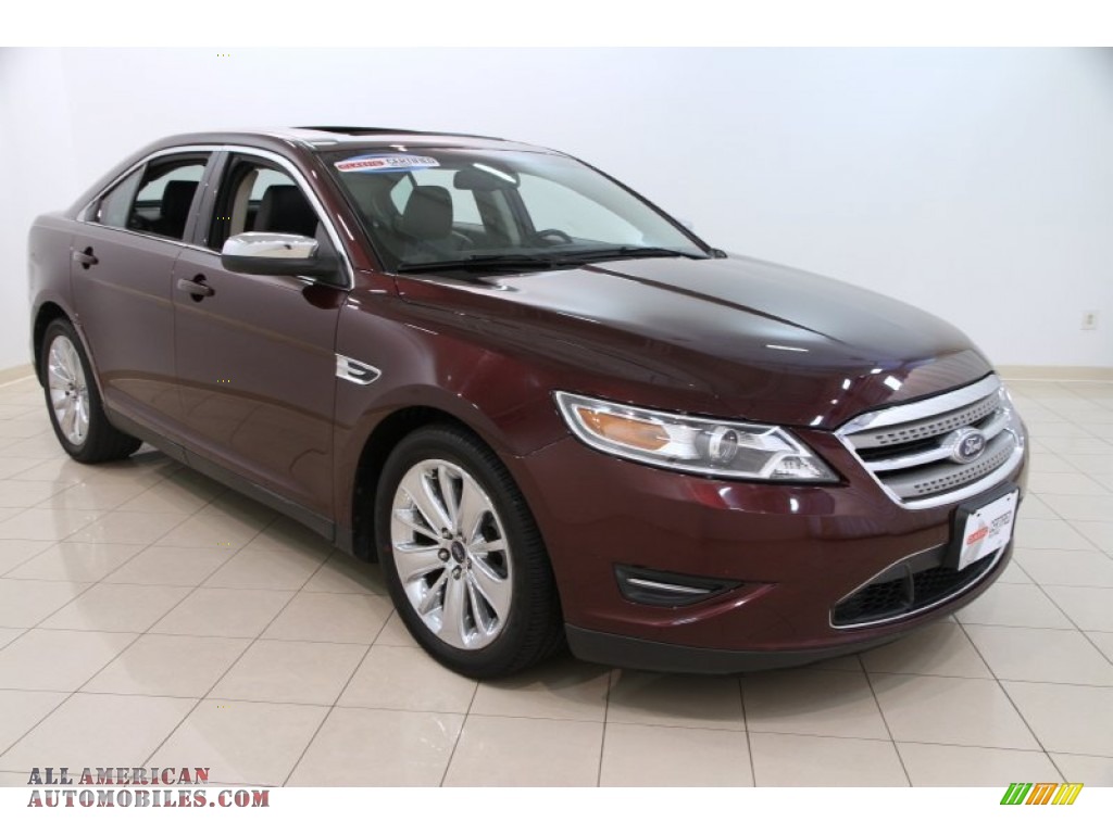 Bordeaux Reserve Red / Charcoal Black Ford Taurus Limited