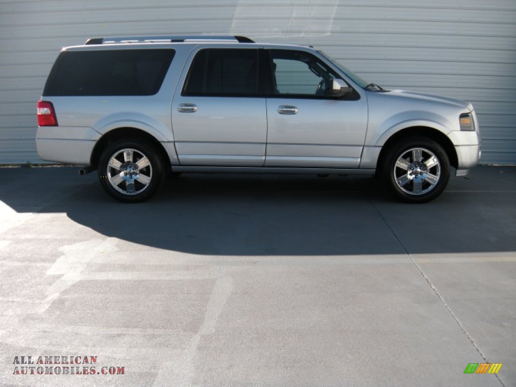 2010 Expedition EL Limited - Ingot Silver Metallic / Charcoal Black photo #3