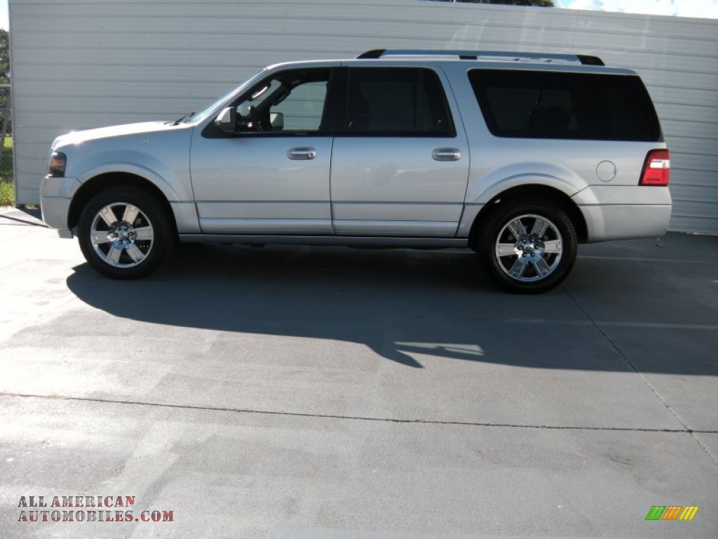 2010 Expedition EL Limited - Ingot Silver Metallic / Charcoal Black photo #6
