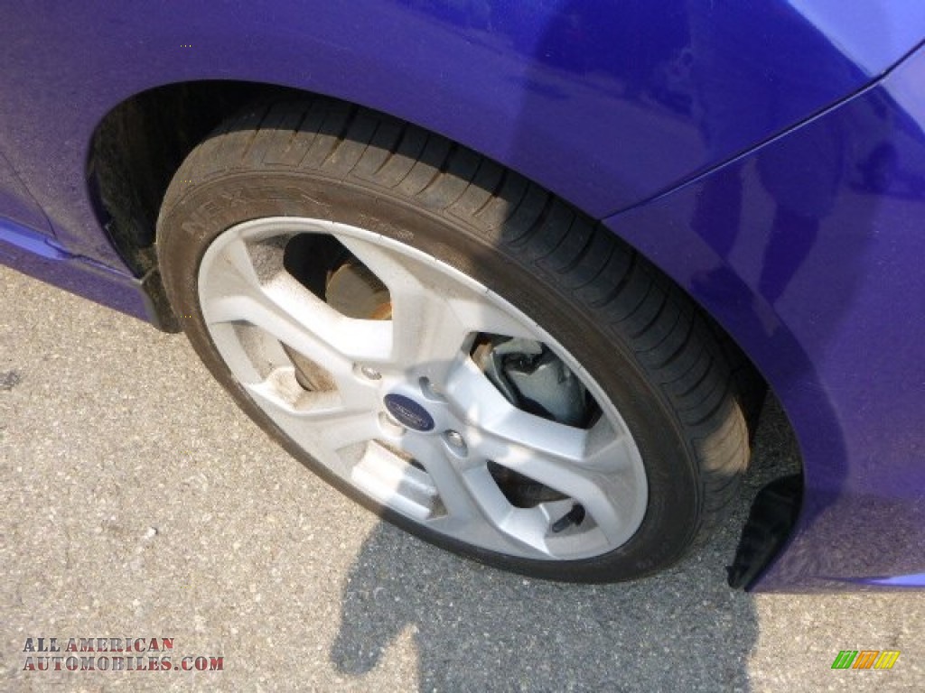 2014 Fiesta ST Hatchback - Performance Blue / ST Charcoal Black photo #9