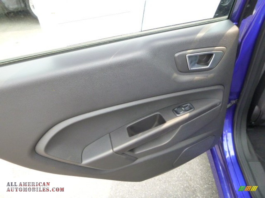 2014 Fiesta ST Hatchback - Performance Blue / ST Charcoal Black photo #18