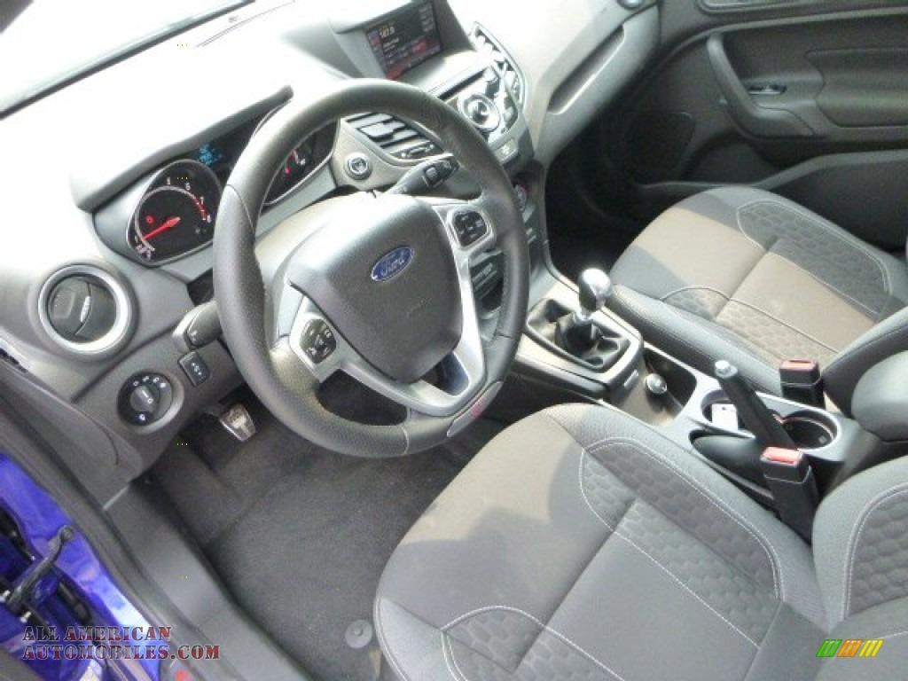 2014 Fiesta ST Hatchback - Performance Blue / ST Charcoal Black photo #20