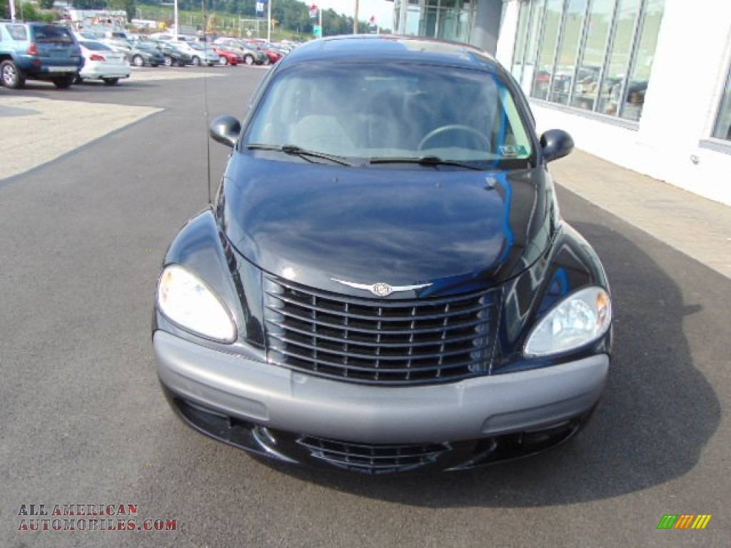 2001 PT Cruiser Limited - Black / Taupe/Pearl Beige photo #4