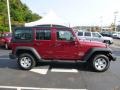 Jeep Wrangler Unlimited Sport 4x4 Deep Cherry Red Crystal Pearl photo #6