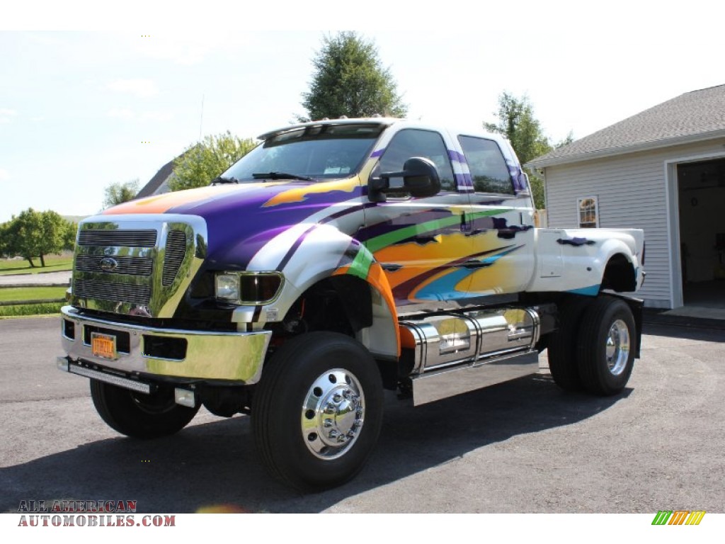 2008 F650 Super Duty XLT Crew Cab - Custom Paint / Medium Flint photo #1