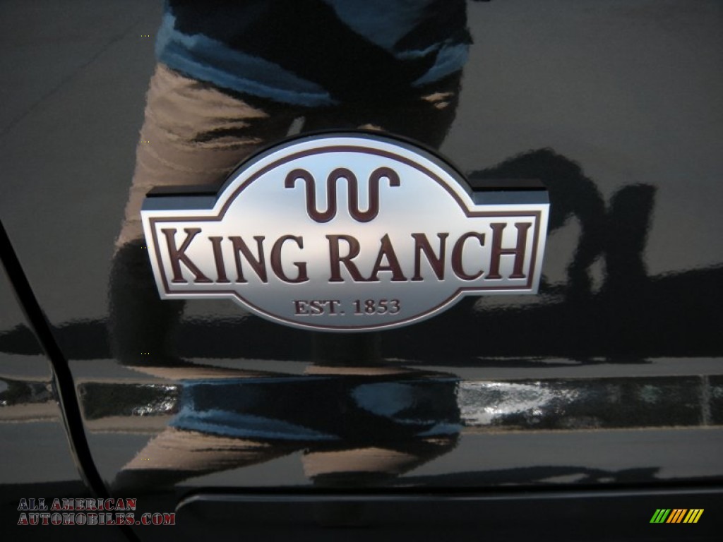 2015 F250 Super Duty King Ranch Crew Cab 4x4 - Tuxedo Black / King Ranch Mesa Antique Affect/Black photo #15