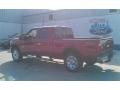 Ford F250 Super Duty King Ranch Crew Cab 4x4 Ruby Red photo #2