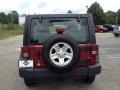 Jeep Wrangler Unlimited Sport 4x4 Deep Cherry Red Crystal Pearl photo #8