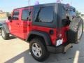 Jeep Wrangler Unlimited Rubicon 4x4 Flame Red photo #2