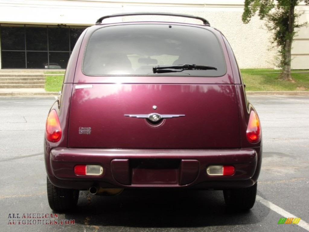 2003 PT Cruiser Limited - Deep Cranberry Pearl / Taupe/Pearl Beige photo #4