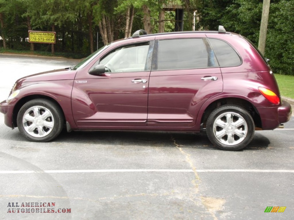 2003 PT Cruiser Limited - Deep Cranberry Pearl / Taupe/Pearl Beige photo #6