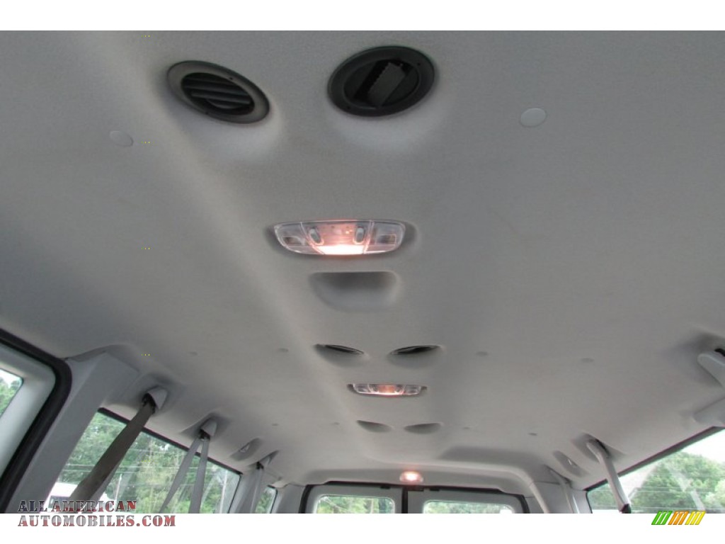 2013 E Series Van E350 XLT Extended Passenger - Black / Medium Flint photo #49