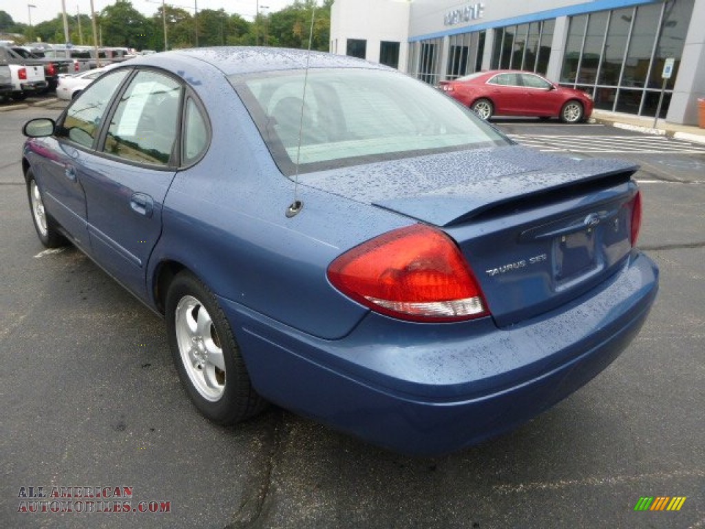 2004 Taurus SES Sedan - True Blue Metallic / Medium Graphite photo #3