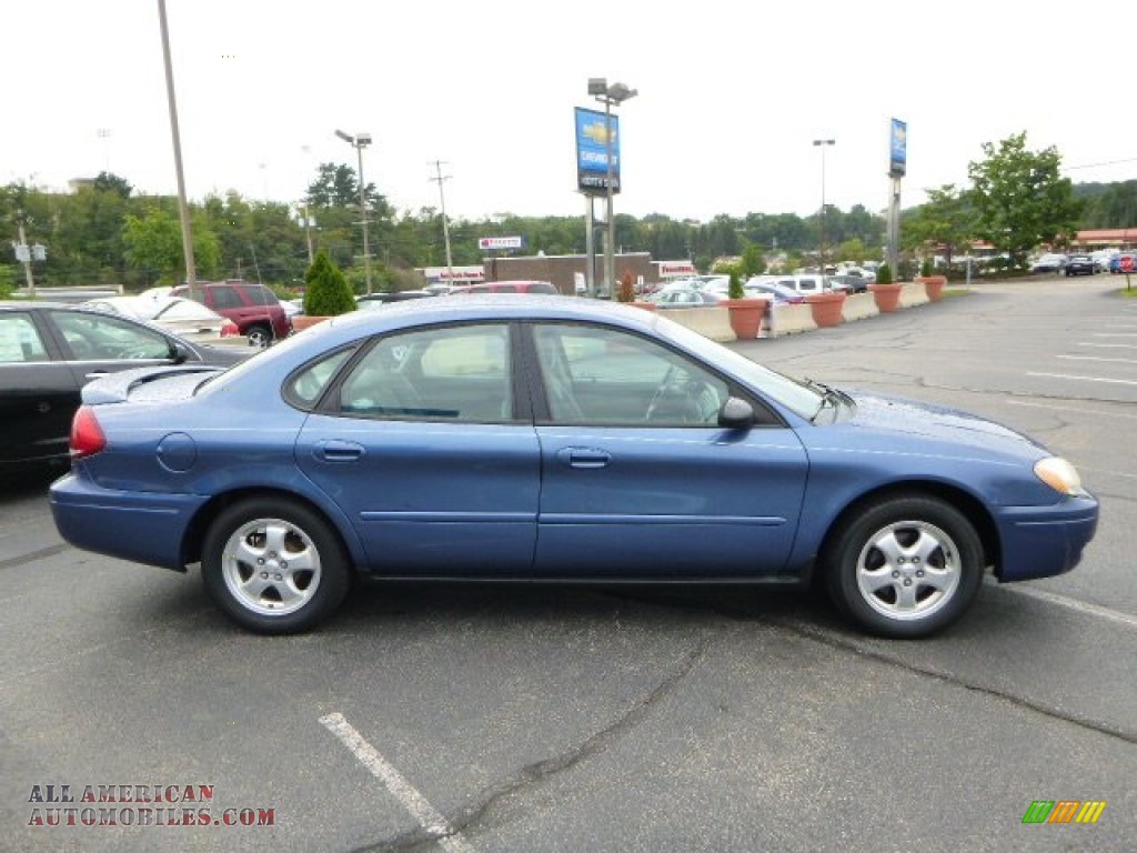 2004 Taurus SES Sedan - True Blue Metallic / Medium Graphite photo #6