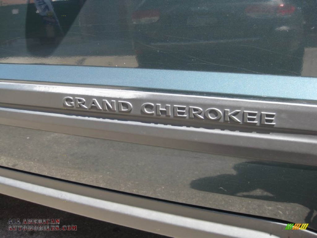 2005 Grand Cherokee Laredo 4x4 - Deep Beryl Green Pearl / Medium Slate Gray photo #41
