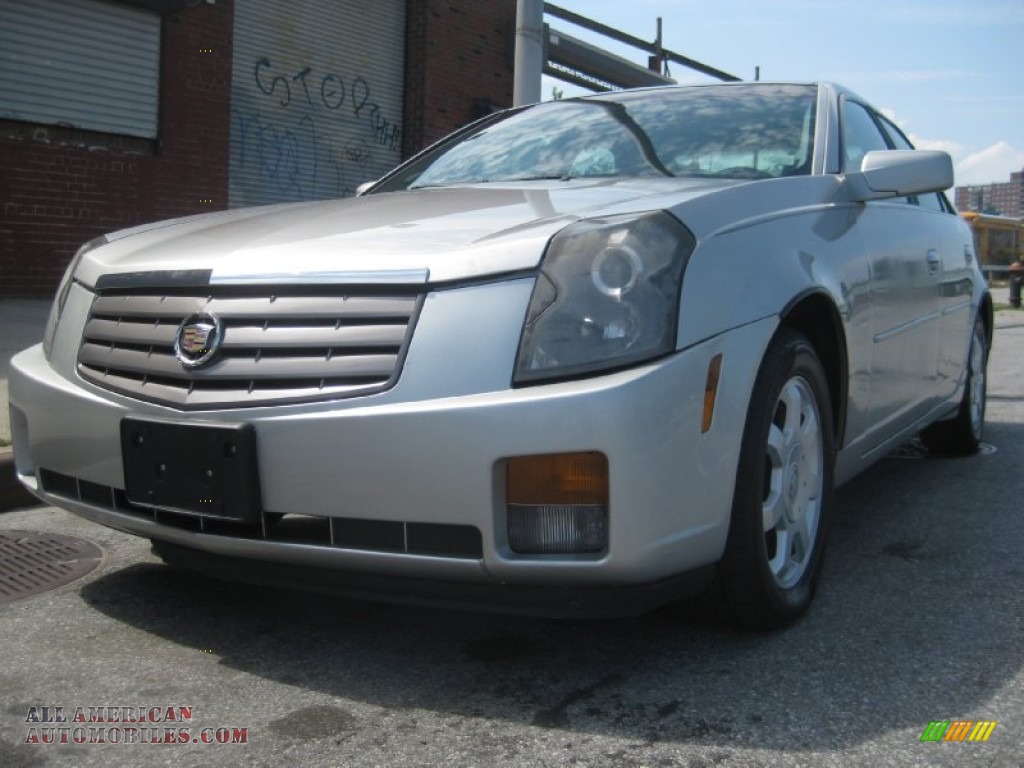 2003 CTS Sedan - Light Platinum / Light Gray/Ebony photo #6